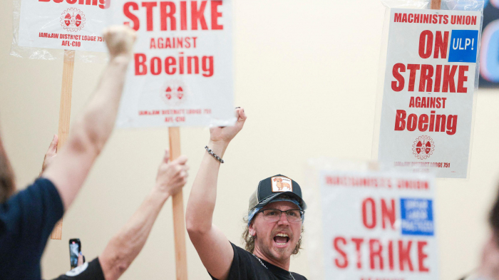 Boeing strikers not interested in 30% pay rise - union