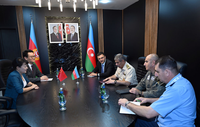 Azerbaijani defense ministry officials and Chinese state firm explore collaborative opportunities