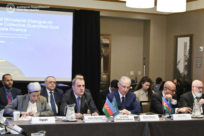 Azerbaijan joins ministerial dialogue on New Collective Quantified Goal on climate finance