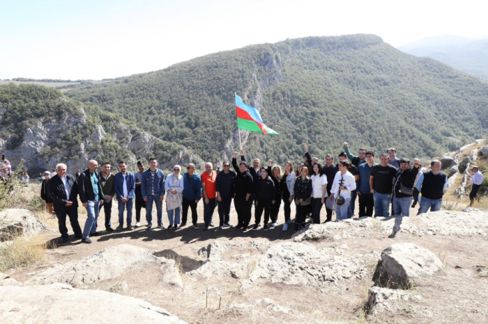 Vugar Hashimov Memorial 2024 participants tour Shusha