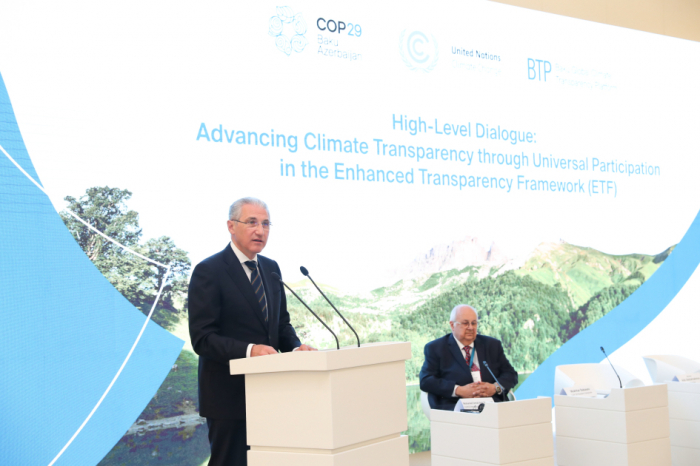   COP29 Presidency holds High-Level Dialogue on Climate Transparency in Baku  