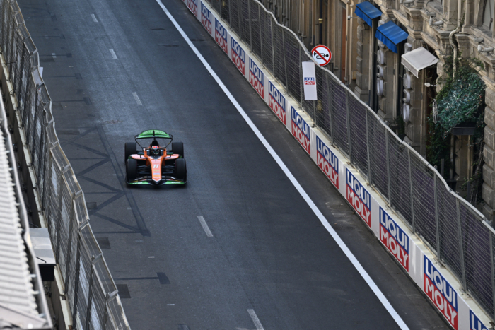 F2 Qualifying: Verschoor narrowly beats Antonelli to take Pole Position in Baku