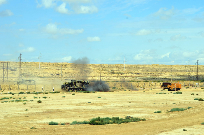 Azerbaijani MoD conducts demonstration classes on engineering training