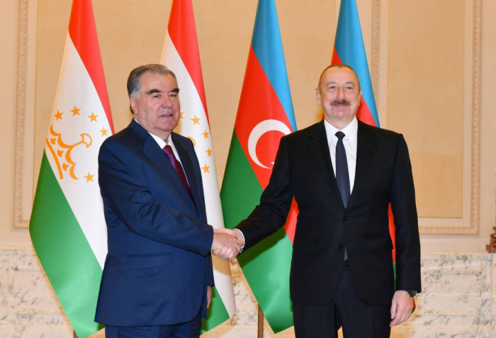  President Ilham Aliyev: Azerbaijan highly values relations with Tajikistan 