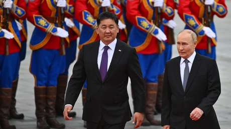 Putin se reúne con el presidente de Mongolia