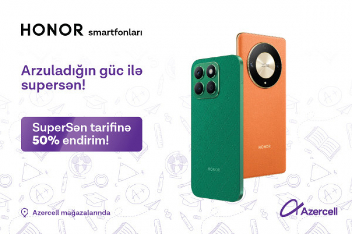 Azercell “HONOR+SuperSən” kampaniyasına start verib