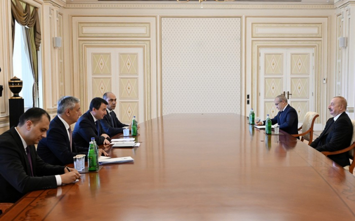  Ilham Aliyev recibió al Viceprimer Ministro de la República de Uzbekistán  