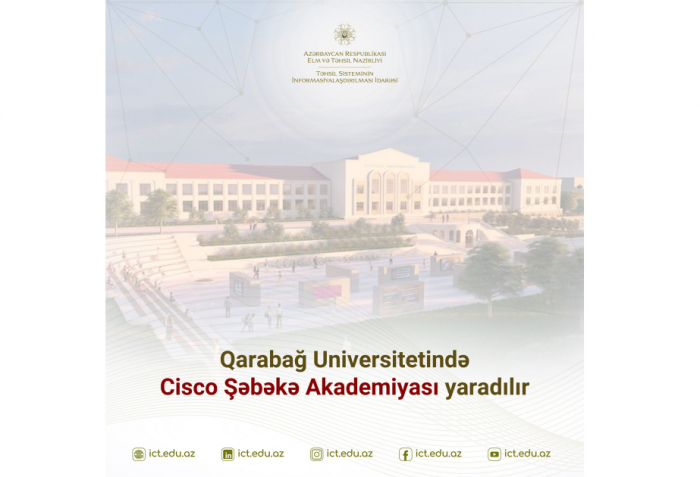 Se crea la Academia de Redes Cisco en la Universidad de Karabaj