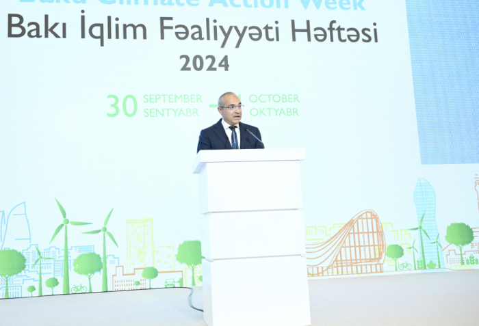   Ministro de Economía de Azerbaiyán: "La COP29 buscará mecanismos de financiación para la transición energética"  