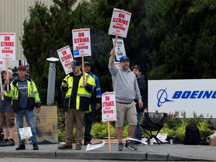 Grève des ouvriers du siège de Boeing aux USA, l