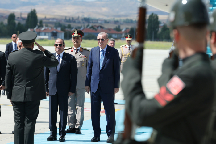   Le président égyptien en visite en Türkiye - PHOTOS  