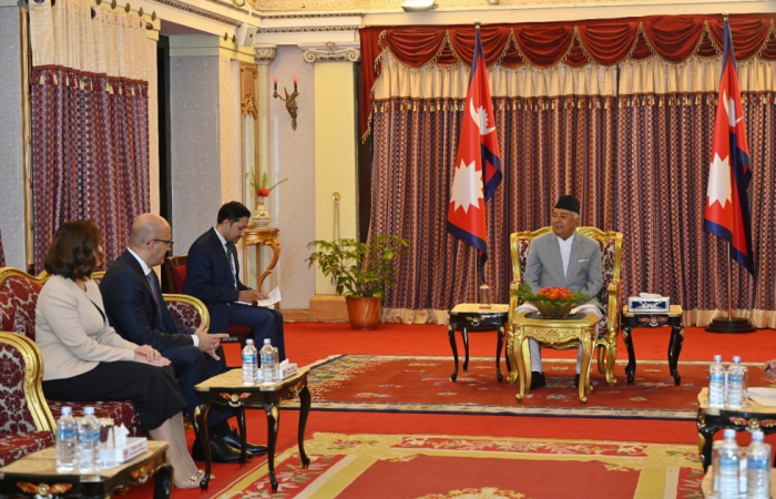   Azerbaijani ambassador presents credentials to Nepalese President  