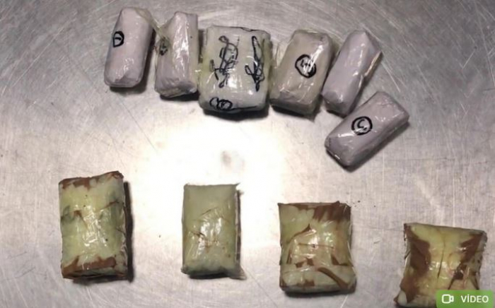 Narkokuryerdən İran vətəndaşından alınmış 2 kiloqram heroin götürülüb