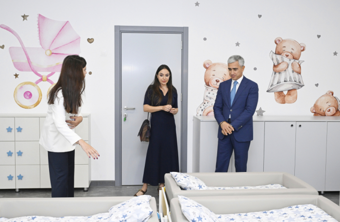 Vice-President of Heydar Aliyev Foundation Leyla Aliyeva attends inauguration of "Kepenek" kindergarten