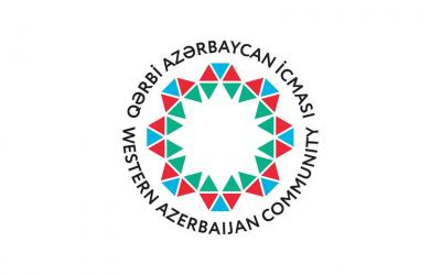  La Comunidad de Azerbaiyán Occidental llamó a todos los países a apoyar el regreso a sus hogares de los azerbaiyanos expulsados ​​de Armenia 