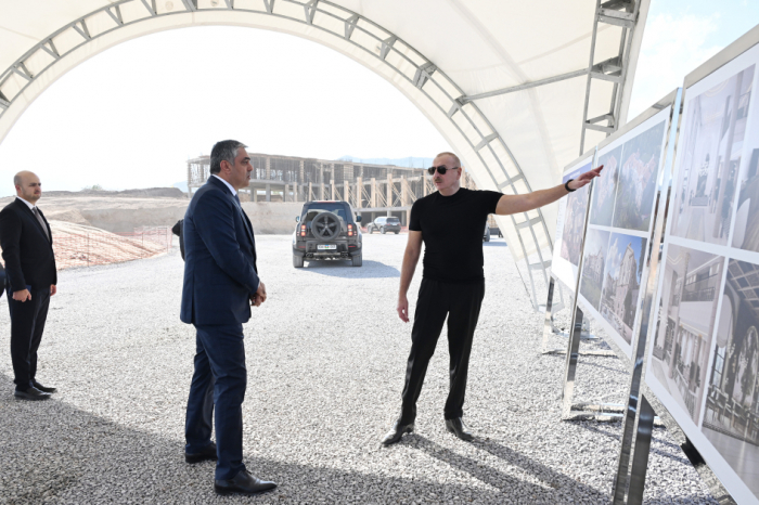  Ilham Aliyev effectue une visite à Zenguilan - Mise à Jour