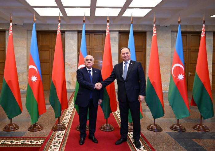 Prime Ministers of Azerbaijan and Belarus meet in Minsk