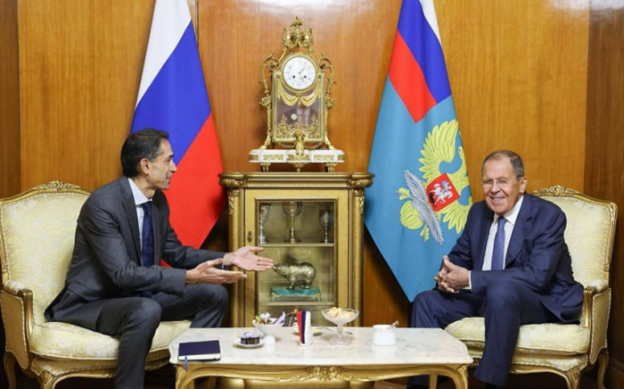 Russian FM receives newly appointed Azerbaijani ambassador