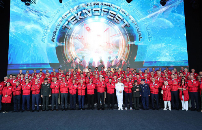 Azerbaijan Minister of Defense attends TEKNOFEST 2024 