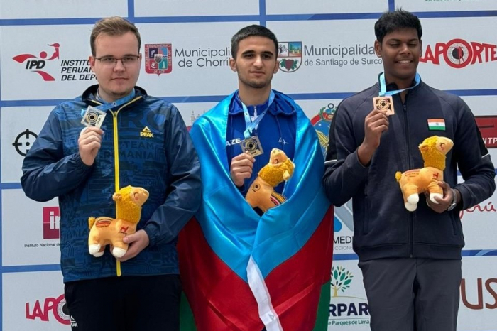 Azerbaijani shooter becomes world champion