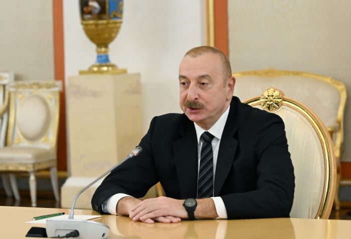  Ilham Aliyev : La dynamique des relations bilatérales entre l’Azerbaïdjan et la Russie est assez notable 