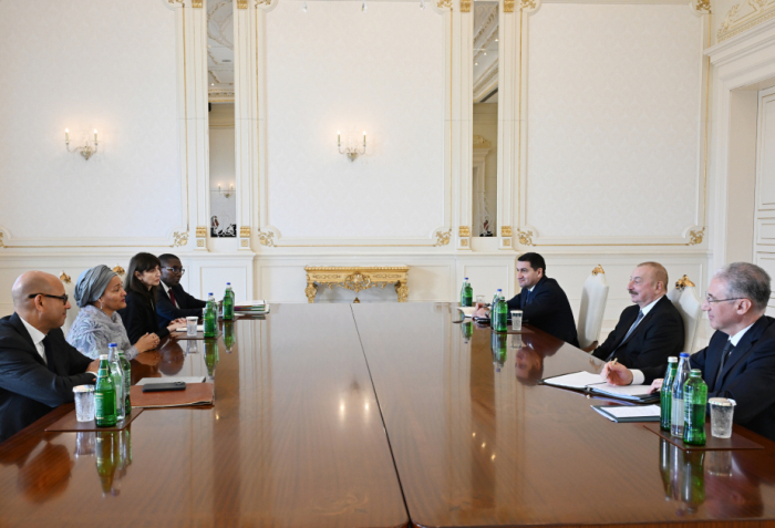  President Ilham Aliyev receives UN Deputy Secretary-General 