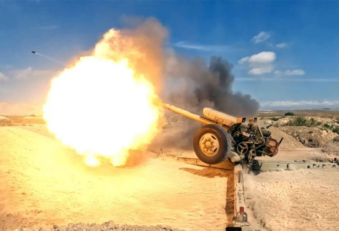   Azerbaijan: Rocket and artillery units fulfill firing tasks -   VIDEO    