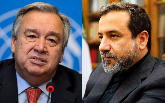   Guterres besprach mit dem iranischen Außenminister die Notwendigkeit, die Spannungen im Nahen Osten abzubauen  