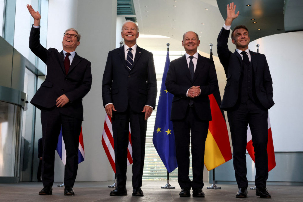 US, German, French, British leaders discuss Zelenskyy’s plan at meeting in Berlin