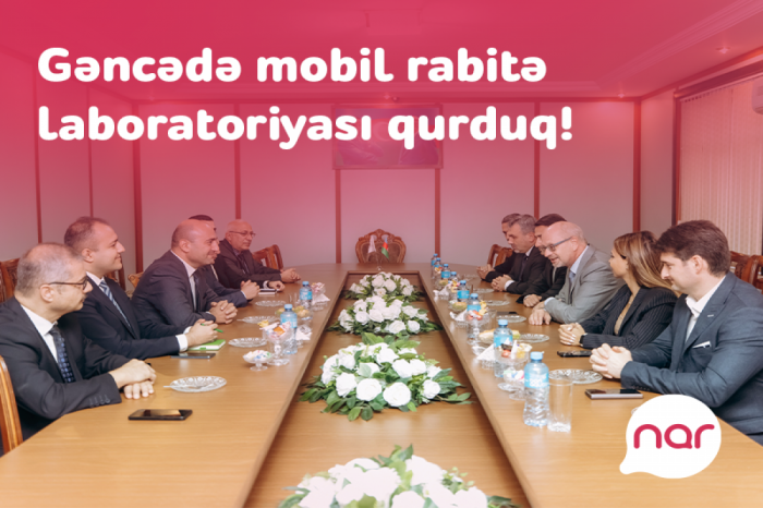    “Nar”    Gəncədə tələbələr üçün mobil rabitə laboratoriyası təsis edib  
