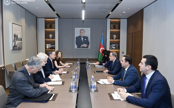   Azerbaijani FM Bayramov meets with US president's special assistant   