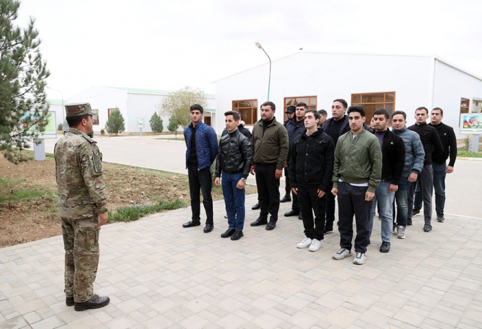 Azerbaijani reservists conduct another training session