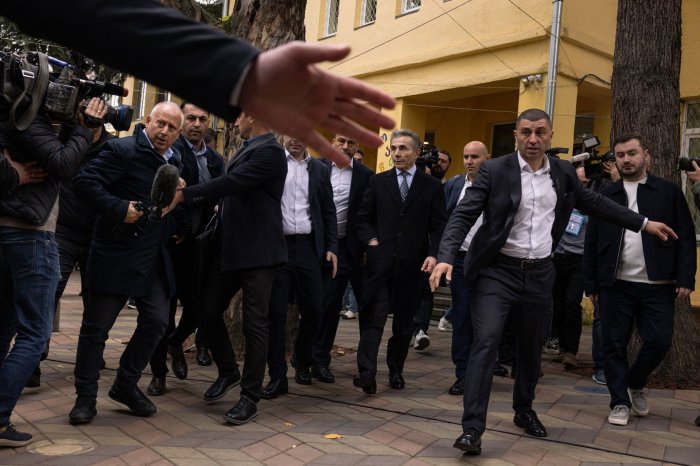 Violence mars voting in Georgia’s pivotal election