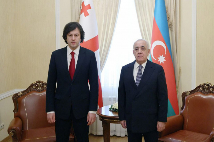 Azerbaijani PM congratulates his Georgian counterpart