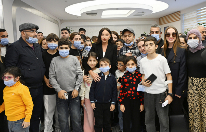 First Vice-President Mehriban Aliyeva visited Thalassemia Center