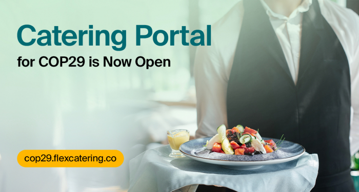 Catering portal unveiled for COP29 participants