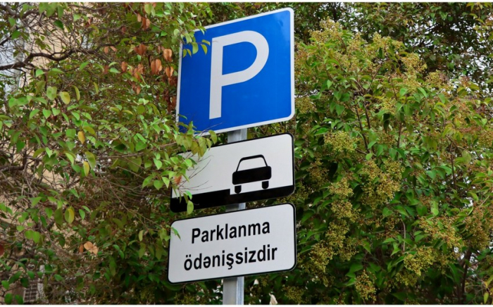 Ödənişsiz parklanma yerləri təşkil edilib