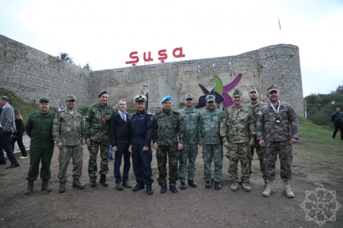 Los participantes en la conferencia internacional se familiarizaron con la ciudad de Shusha