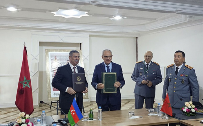   Azerbaijan and Morocco sign agreement on military cooperation  