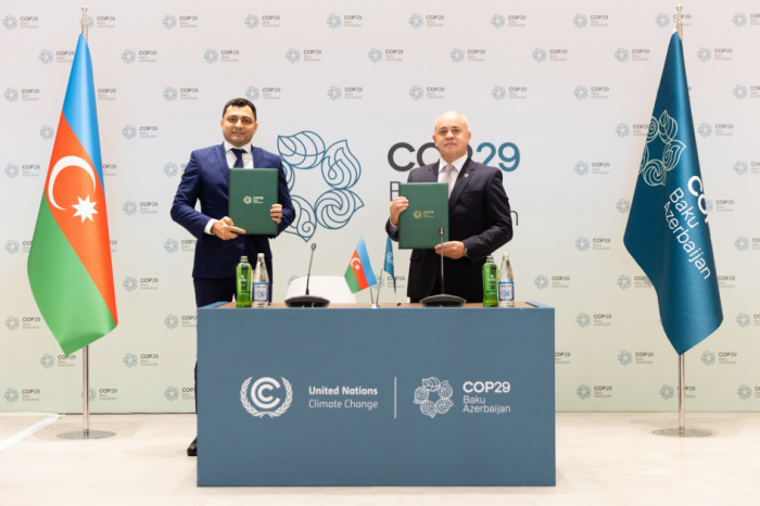  COP29 Azerbaijan Operating Company and Green Energy Power Plant LLC sign MoU