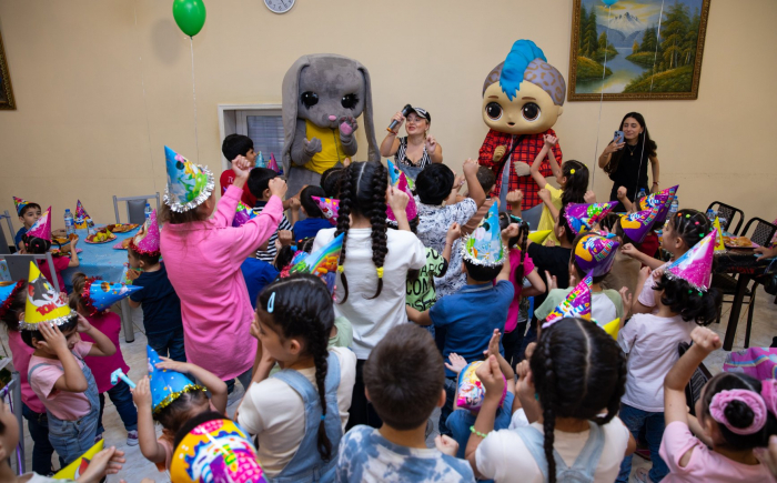 Heydar Aliyev Foundation organizes festivities for orphaned kids