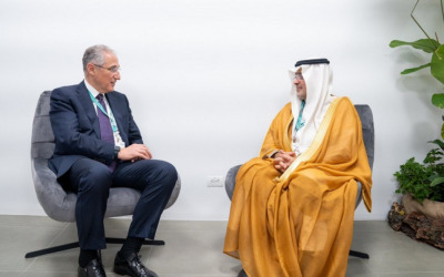  El presidente de la COP29 y el director general del Centro Nacional de Vida Silvestre de Arabia Saudita abordaron la seguridad hídrica 