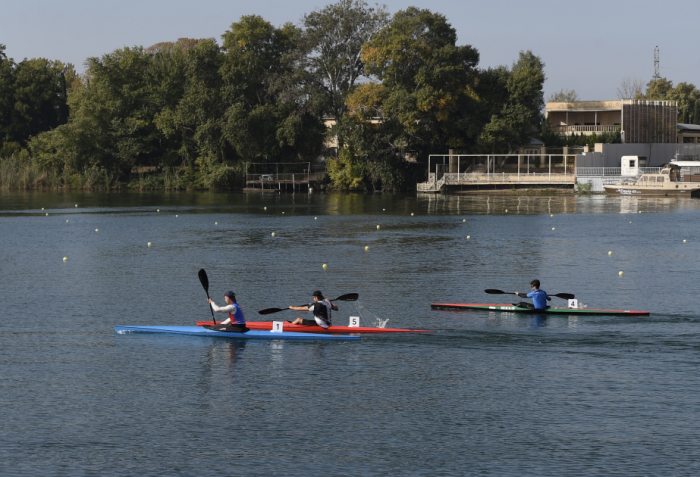 Azerbaijani rower claims gold at International Mingachevir Regatta