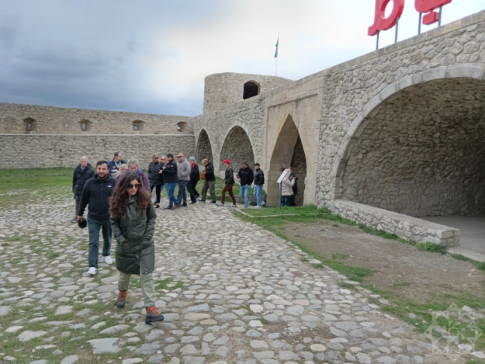   International travelers visit Azerbaijan’s city of Shusha  