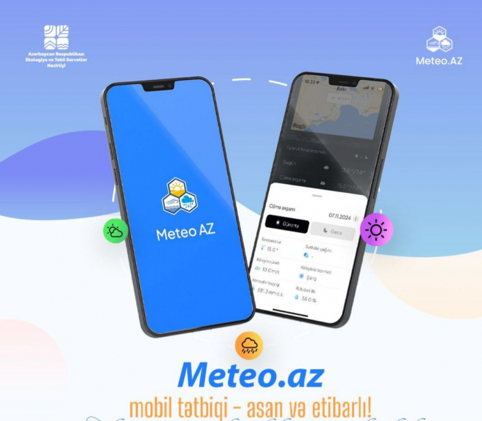    "Meteo.az" mobil tətbiqi istifadəyə verilib   