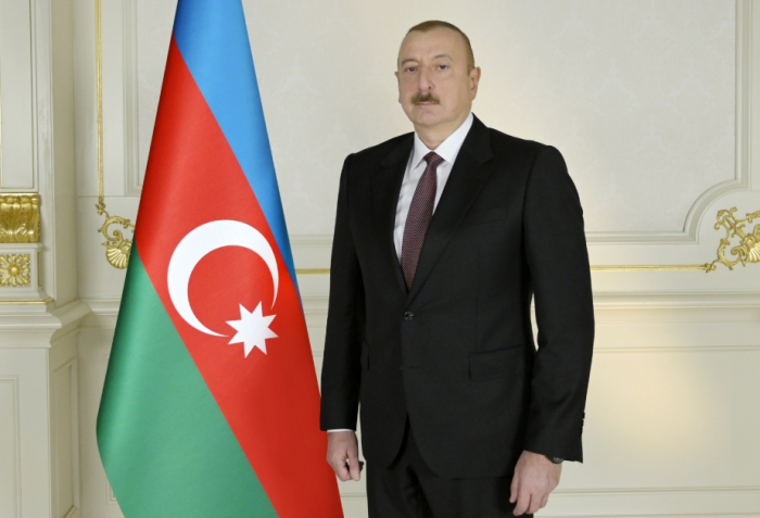   Le président Ilham Aliyev partage une publication relative au Jour de la Victoire  