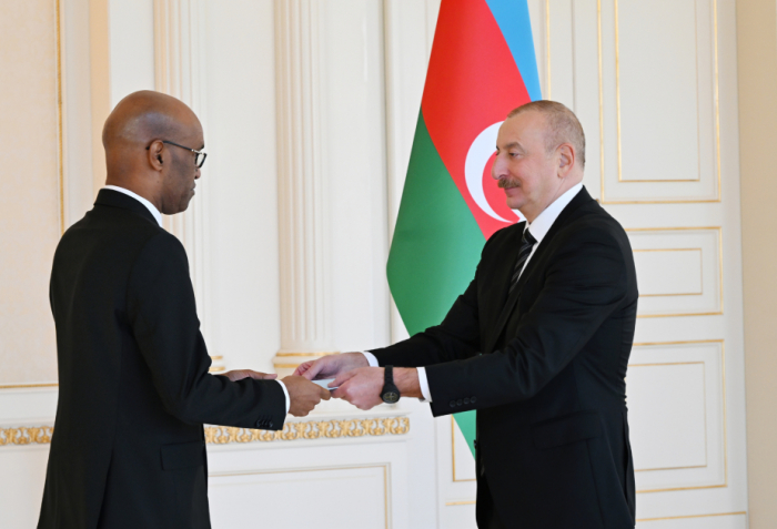   President Ilham Aliyev receives credentials of incoming Somalian ambassador  