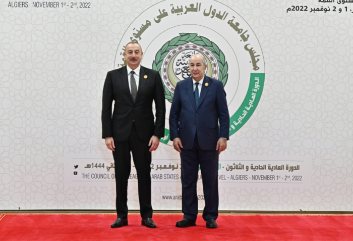     Präsident Ilham Aliyev:   Wir legen besonderen Wert auf den weiteren Ausbau der Beziehungen zwischen Aserbaidschan und Algerien  