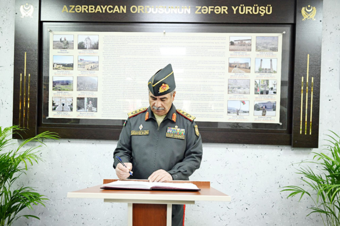 Azerbaijani Defense Ministry’s leadership visits military police unit