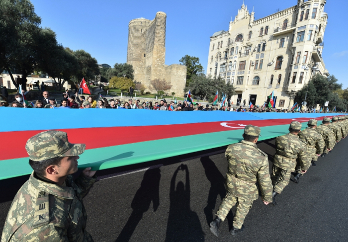   Une marche de la Victoire organisée à Bakou  